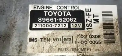 Second-hand car spare part ecu engine control for toyota yaris (ncp1/nlp1/scp1) 1.0 linea luna oem iam references 2110007212  8966152062
