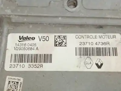 Second-hand car spare part ecu engine control for renault clio iv technofeel oem iam references 237104736r 143160405 237103352r