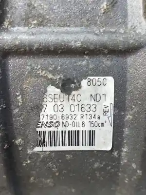 Peça sobressalente para automóvel em segunda mão compressor de ar condicionado a/a a/c por audi a5 coupe (8t) 3.0 v6 24v tdi referências oem iam 4471906932  6seu14c