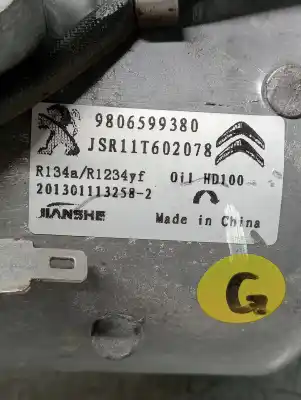 Автозапчасти б/у компрессор кондиционера воздуха за citroen c-elysée exclusive ссылки oem iam 9806599380  jsr11t602078