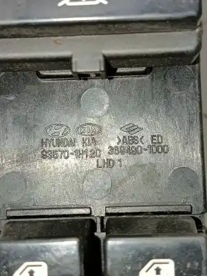 Second-hand car spare part left front power window switch for kia cee´d emotion oem iam references 935701h120  3694901000