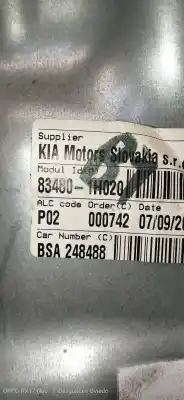 Second-hand car spare part rear right window regulator for kia cee´d emotion oem iam references 834801h020  