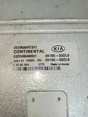 Second-hand car spare part ecu engine control for kia niro business oem iam references 391b503dl8 391b103cc3 a3c0282880101 a3c0465360001