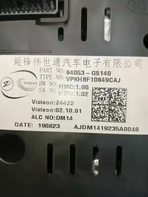 Peça sobressalente para automóvel em segunda mão quadrante por kia niro business referências oem iam 94053g5140  