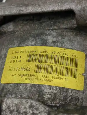 Second-hand car spare part air conditioning compressor for ford focus lim. (cb8) 1.6 tdci cat oem iam references ap3119d629ba  