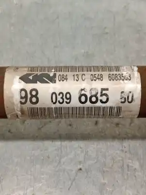 Автозапчасти б/у передняя правая трансмиссия за citroen c-elysée exclusive ссылки oem iam 9803968580  