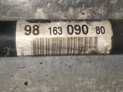 Автозапчасти б/у передняя правая трансмиссия за citroen c-elysée shine ссылки oem iam 9816309080  