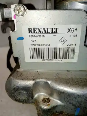 Second-hand car spare part steering column for renault kangoo profesional oem iam references 8201443858  