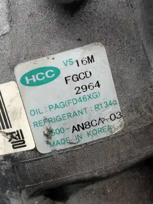 Second-hand car spare part air conditioning compressor for kia cee´d emotion oem iam references f500an8ca03  