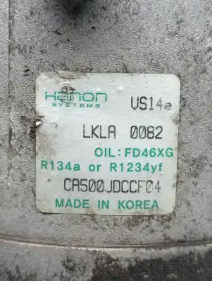 Second-hand car spare part air conditioning compressor for kia cee´d drive oem iam references ca500jdccf04  