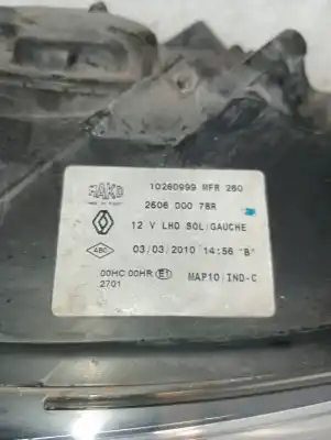 Peça sobressalente para automóvel em segunda mão farol / farolim esquerdo por renault fluence expression referências oem iam 10260999  260600078r