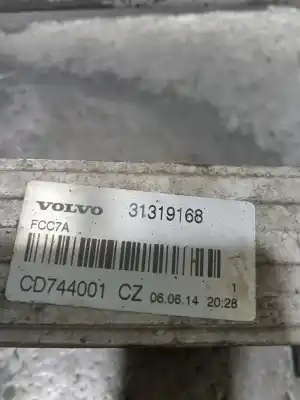Peça sobressalente para automóvel em segunda mão intercooler por volvo v40 basis referências oem iam 31319168  
