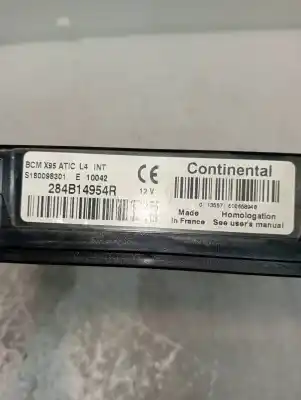 Second-hand car spare part fuse box unit for renault fluence expression oem iam references 284b14954r  s180098301e