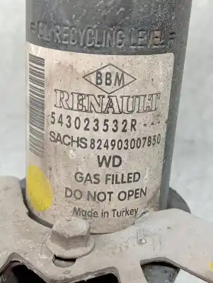 Peça sobressalente para automóvel em segunda mão amortecedor dianteiro esquerdo por renault fluence expression referências oem iam 543023532r  824903007850