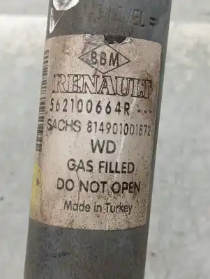 Peça sobressalente para automóvel em segunda mão amortecedor traseiro esquerdo por renault fluence expression referências oem iam 562100664r  814901001872
