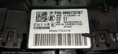 Автозапчастина б/у управління світлом для citroen c3 lx посилання на oem iam 96667323xt  