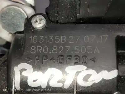 Second-hand car spare part tailgate central locking system  for audi a3 (8vk) basic oem iam references 8r0827505a  163135b