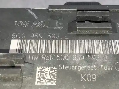 Pezzo di ricambio per auto di seconda mano modulo elettronico per audi a3 (8vk) basic riferimenti oem iam 5q0959593e  5q0959593b
