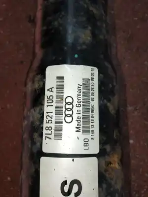 Автозапчасти б/у центральная трансмиссия за audi q7 (4l) v6 3.0 tdi (176kw) clean diesel ambiente ссылки oem iam 7l8512105a  