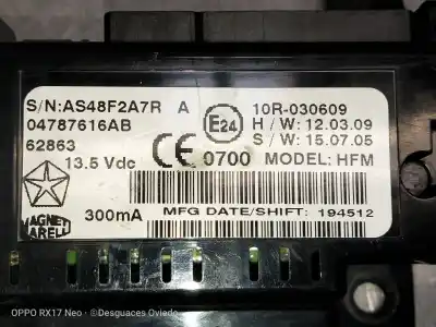 Second-hand car spare part electronic module for maserati ghibli 3.0 v6 diesel cat oem iam references 10r030609 as48f2a7ra 04787616ab