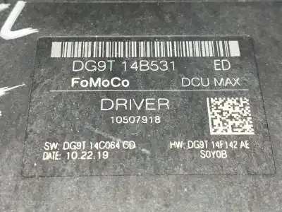 Second-hand car spare part electronic module for ford mondeo lim. hybrid vignale oem iam references dg9t14b531  10507918