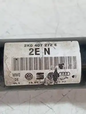 Автозапчастина б/у передня права трансмісія для volkswagen caddy ka/kb (2k) kombi посилання на oem iam 2k0407272e  