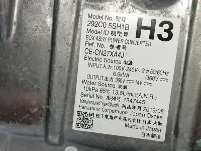 Peça sobressalente para automóvel em segunda mão bateria por nissan leaf 2 zero edition referências oem iam 292c05sh1b  