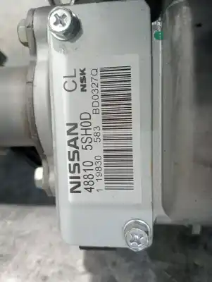 Second-hand car spare part steering column for nissan leaf 2 zero edition oem iam references 488105sh0d  