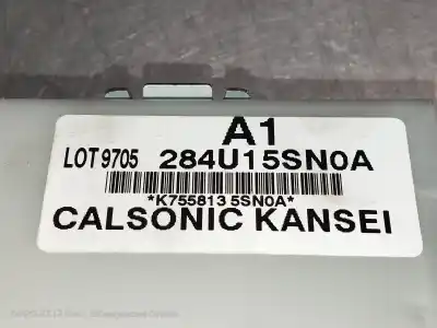 Pezzo di ricambio per auto di seconda mano modulo elettronico per nissan leaf 2 zero edition riferimenti oem iam 284u15sn0a  k75518135sn0a