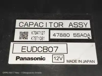 Pezzo di ricambio per auto di seconda mano modulo elettronico per nissan leaf 2 zero edition riferimenti oem iam 478805sa0a k794t127 eudcb07