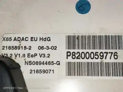 Автозапчасти б/у приборная доска за renault clio ii fase ii (b/cb0) authentique ссылки oem iam p8200059776 ns0694465g 2165891b2