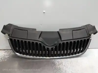 Peça sobressalente para automóvel em segunda mão grelha frontal por skoda fabia (5j2 ) urban referências oem iam 5j0853668a