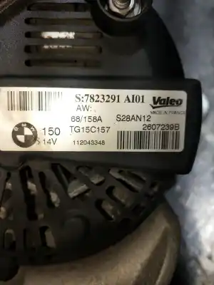Pezzo di ricambio per auto di seconda mano alternatore per mini mini (r56) one d riferimenti oem iam 7823291ai01  2607239b