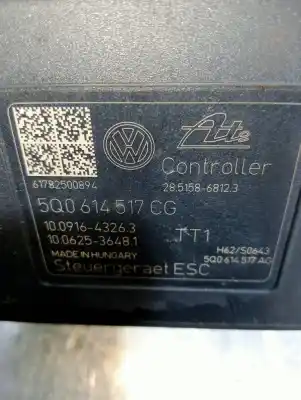 Pezzo di ricambio per auto di seconda mano abs per audi a3 (8vk) basic riferimenti oem iam 10091643263 5q0614517cg. 10022009984 10062536481. 5q0614517cg