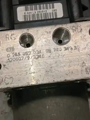 Second-hand car spare part abs for citroen c4 lim. collection oem iam references 0265252034 0265951861 9677024980