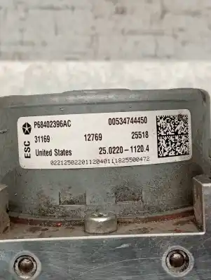 Автозапчасти б/у абс за jeep compass (mp, m6, mv, m7) 1.4 multiair 4x4 ссылки oem iam 28515904233 25022011204 p68402396ac 25091561793 25062139583