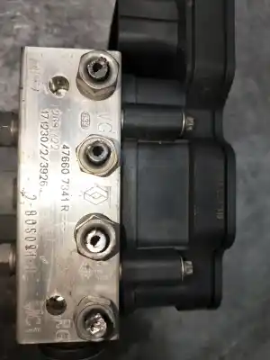 Peça sobressalente para automóvel em segunda mão abs por renault clio iv 0.9 referências oem iam 476607341r 0265956527 0265259318