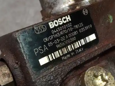 Peça sobressalente para automóvel em segunda mão bomba de injeção por citroen c2 furio referências oem iam 0445010102  9656300380