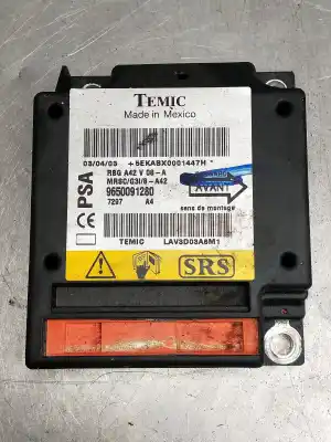 Second-hand car spare part airbag control unit for citroen c3 pluriel (hb_) 1.6 oem iam references 9650091280
