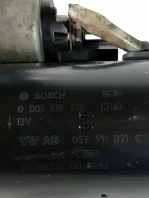 Автозапчастина б/у двигун запускається для audi a5 coupe (8t) 2.7 tdi посилання на oem iam 0001109315  059911021c