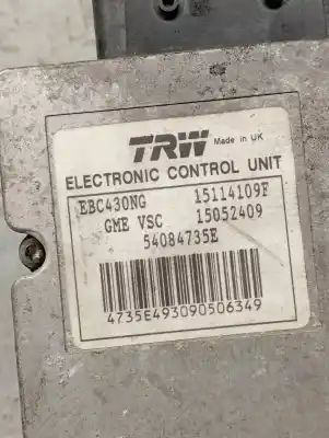 Second-hand car spare part abs for saab 9-3 (ys3f e79 d79 d75) 1.9 tid oem iam references 54084735e 12773673 15114109f 15052409