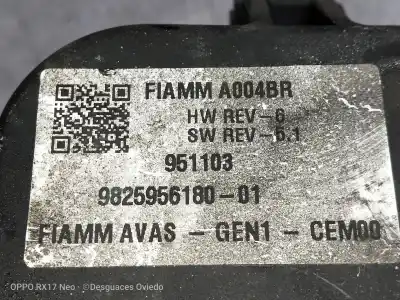 Second-hand car spare part electronic module for opel mokka electrico oem iam references 982595618001  951103