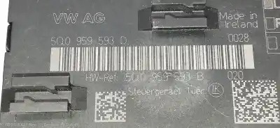 Peça sobressalente para automóvel em segunda mão módulo eletrônico por audi a3 sedán (8vs) attraction referências oem iam 5q0959593d  5q0959593b