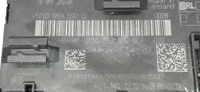 Peça sobressalente para automóvel em segunda mão módulo eletrônico por audi a3 sedán (8vs) attraction referências oem iam 5q0959592d  5q0959592b