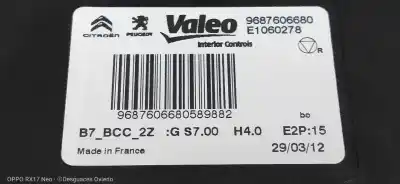 Second-hand car spare part electronic module for citroen c4 lim. seduction oem iam references 9687606680  e1060278