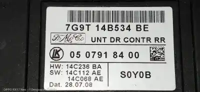 Second-hand car spare part electronic module for ford galaxy (ca1) titanium oem iam references 7g9t14b534be  0507918400