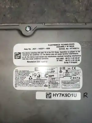 Second-hand car spare part electronic module for ford ka+ ultimate oem iam references jk2t14g371adb  