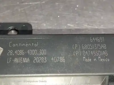 Second-hand car spare part electronic module for jeep compass (mp, m6, mv, m7) 1.4 multiair 4x4 oem iam references 2840864000300 04749301ab 6805131sab