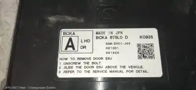 Pezzo di ricambio per auto di seconda mano modulo elettronico per mazda 3 berlina (bp) evolution riferimenti oem iam bcka675l0d  k0935