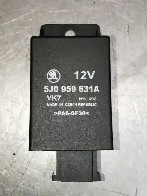 Peça sobressalente para automóvel em segunda mão módulo eletrônico por skoda fabia (5j2 ) urban referências oem iam 5j0959631a